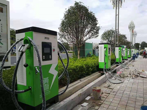 充电桩图片大全 新能源时代的动力补给站